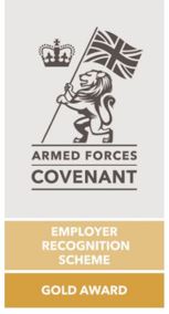 Armed forces covenant gold award logo
